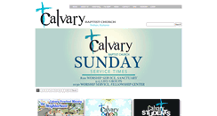 Desktop Screenshot of calvarydothan.com